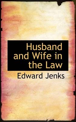 Book cover for Husband and Wife in the Law