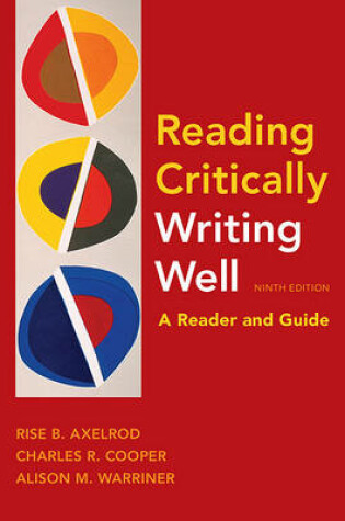 Cover of Reading Critically, Writing Well 9e