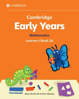 Cover of Cambridge Early Years Mathematics Learner's Book 2A