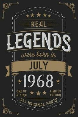 Cover of Real Legends were born in July 1968