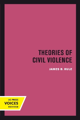 Book cover for Theories of Civil Violence