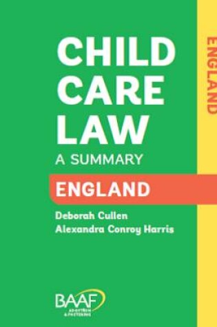 Cover of Child Care Law: England and Wales