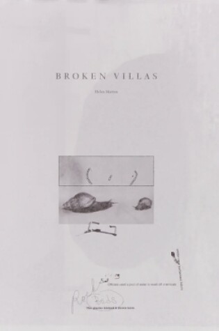 Cover of Broken Villas