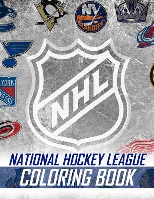 Book cover for National Hockey League Coloring Book