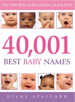 Book cover for 40, 001 Best Baby Names
