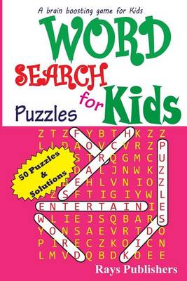 Cover of Word Search Puzzles for Kids