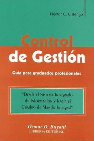 Cover of Control de Gestion