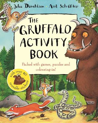 Book cover for The Gruffalo Activity Book