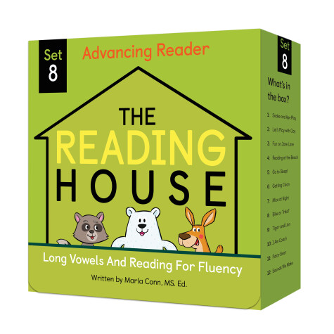 Book cover for The Reading House Set 8: Long Vowels and Reading for Fluency