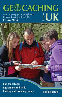 Book cover for Geocaching in the UK