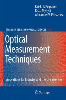 Book cover for Optical Measurement Techniques