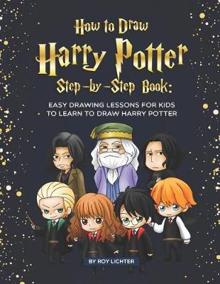 Book cover for How to Draw Harry Potter Step-By-Step Book