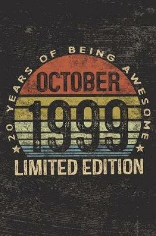 Cover of October 1999 Limited Edition 20 Years of Being Awesome