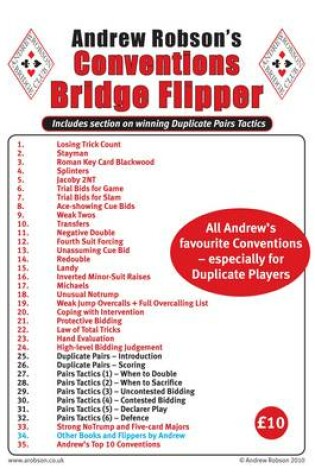 Cover of Andrew Robson's Conventions Flipper