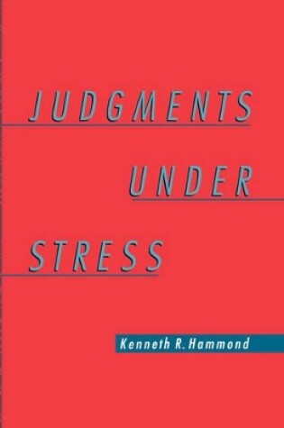 Cover of Judgments Under Stress