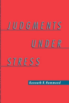 Book cover for Judgments Under Stress