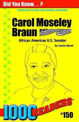 Book cover for Carol Moseley Braun