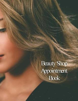 Book cover for Beauty Shop Appointment Book
