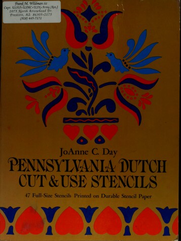 Book cover for Pennsylvania Dutch Cut & Use Stencils