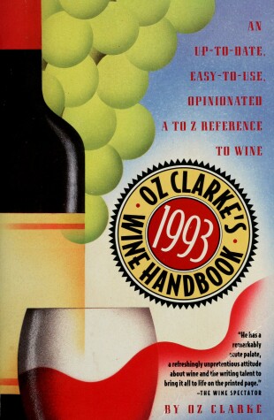 Book cover for Oz Clarke's Wine Handbook 1993