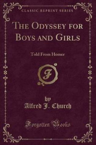 Cover of The Odyssey for Boys and Girls