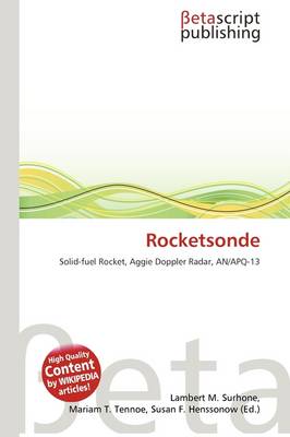 Cover of Rocketsonde