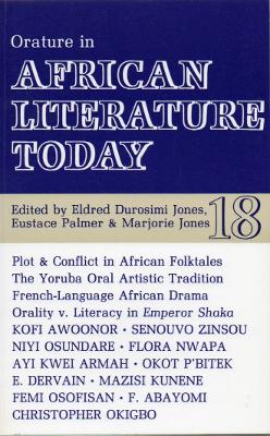 Book cover for ALT 18 Orature in African Literature Today