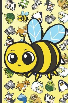 Book cover for Bumble Bee Animal Party Notebook