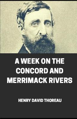 Book cover for Week on the Concord and Merrimack Rivers illustrated