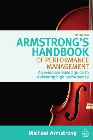 Cover of Armstrong's Handbook of Performance Management