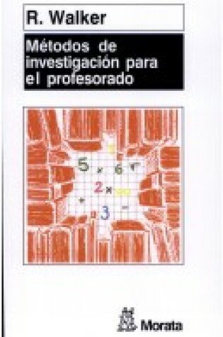 Cover of Metodos de Investigacion Para El Profesorado