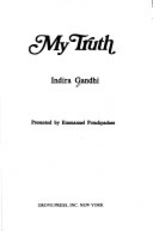 Cover of My Truth