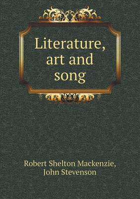 Book cover for Literature, Art and Song