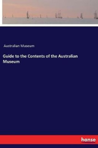 Cover of Guide to the Contents of the Australian Museum