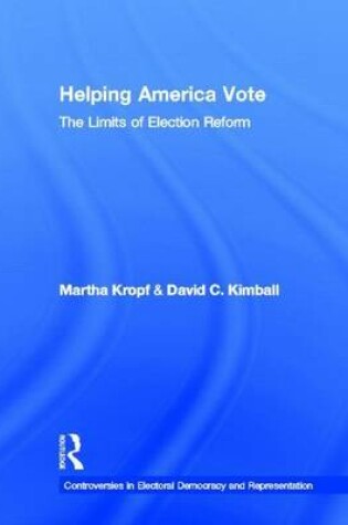 Cover of Helping America Vote