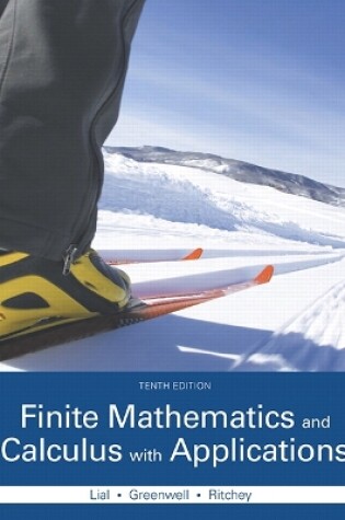 Cover of Finite Mathematics and Calculus with Applications (Subscription)