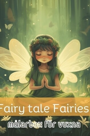 Cover of Fairy tale Fairies, målarbok för vuxna