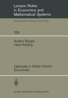 Cover of Optimality in Infinite Horizon Economies