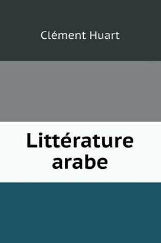 Cover of Littérature arabe