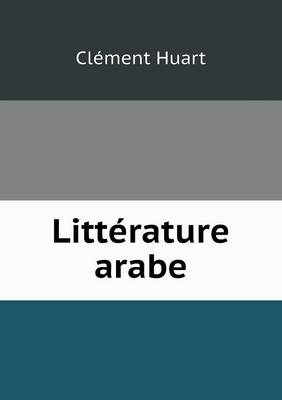 Book cover for Littérature arabe