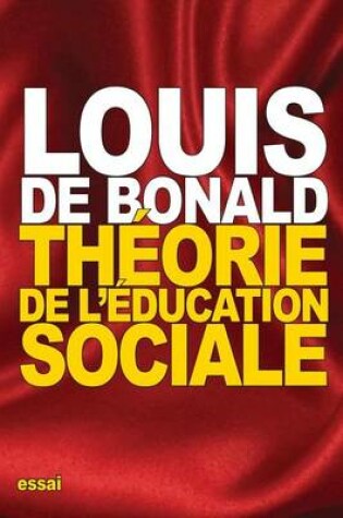 Cover of Théorie de l'éducation sociale