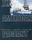 Book cover for American Pageant Vol1