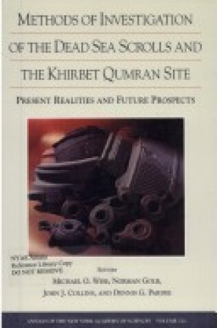 Cover of Methods of Investigation of the Dead Sea Scrolls and the Khirbet Qumran Site