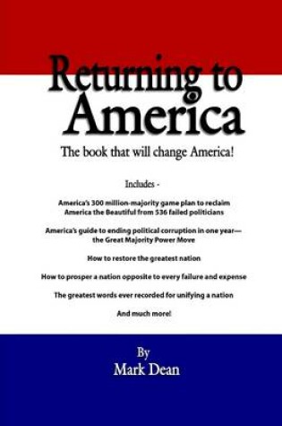 Cover of Returning to America: The Book That Will Change America