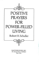 Book cover for Positive Prayers Power