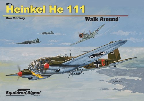 Book cover for Heinkel He 111 Walk Around-Op/HS