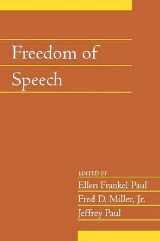 Cover of Freedom of Speech: Volume 21, Part 2