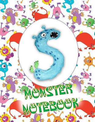 Book cover for S Monster Notebook