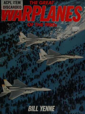 Book cover for Great Warplanes of the 80s