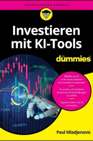 Cover of Investieren mit KI-Tools für Dummies